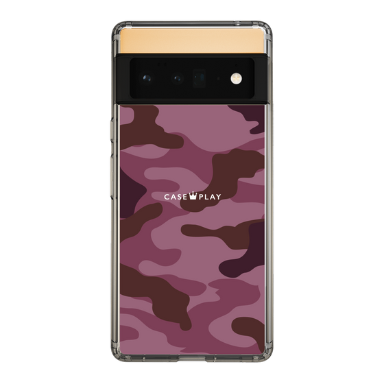 スリムプロテクションケース［ Camouflage - Pink ］