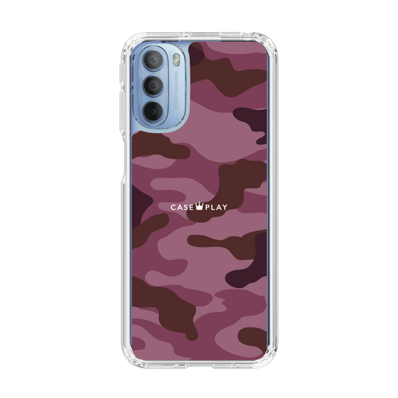 スリムプロテクションケース［ Camouflage - Pink ］