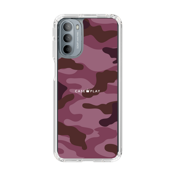 スリムプロテクションケース［ Camouflage - Pink ］