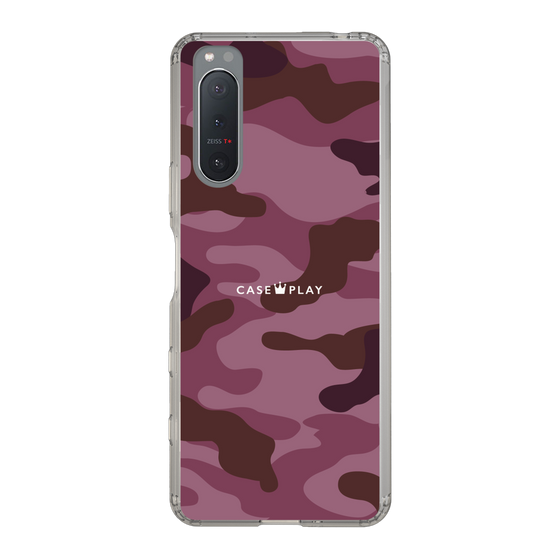 スリムプロテクションケース［ Camouflage - Pink ］