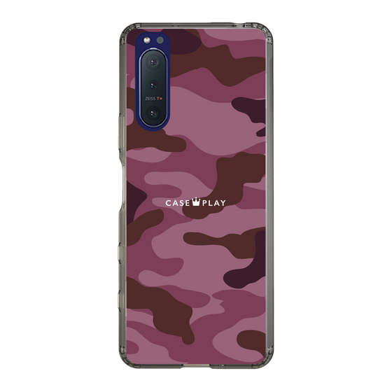 スリムプロテクションケース［ Camouflage - Pink ］