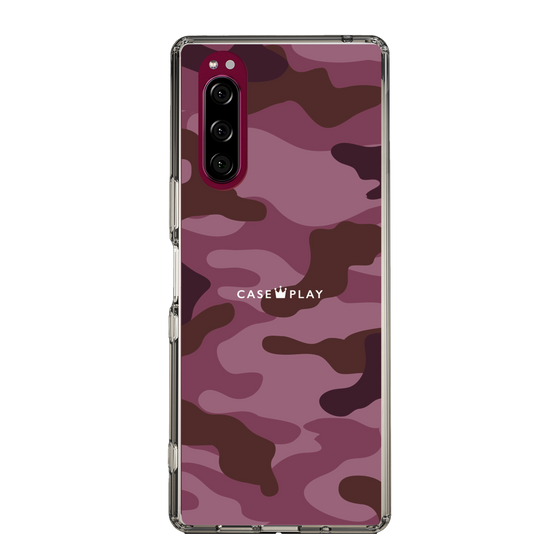 スリムプロテクションケース［ Camouflage - Pink ］