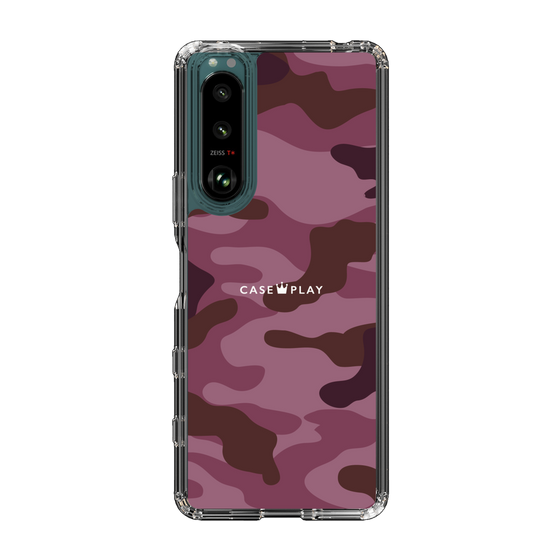 スリムプロテクションケース［ Camouflage - Pink ］