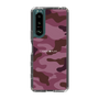スリムプロテクションケース［ Camouflage - Pink ］