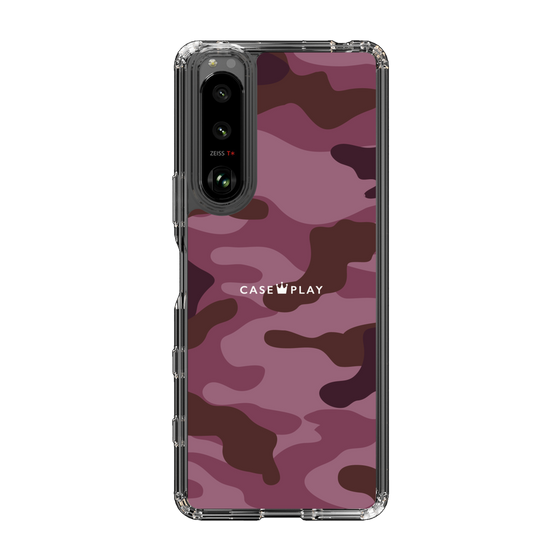 スリムプロテクションケース［ Camouflage - Pink ］