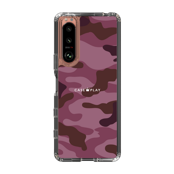 スリムプロテクションケース［ Camouflage - Pink ］