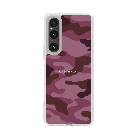 スリムプロテクションケース［ Camouflage - Pink ］