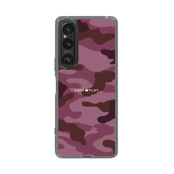 スリムプロテクションケース［ Camouflage - Pink ］