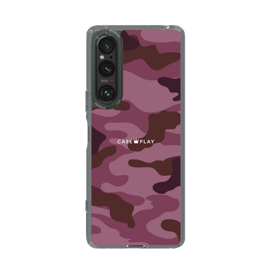 スリムプロテクションケース［ Camouflage - Pink ］
