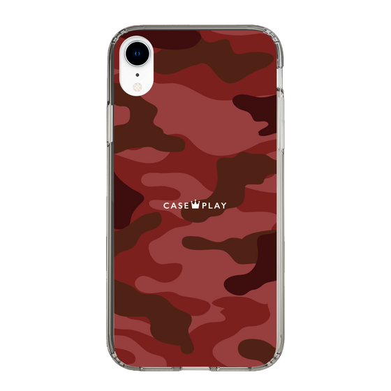 スリムプロテクションケース［ Camouflage - Red ］