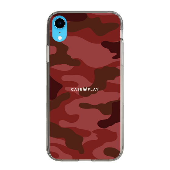 スリムプロテクションケース［ Camouflage - Red ］