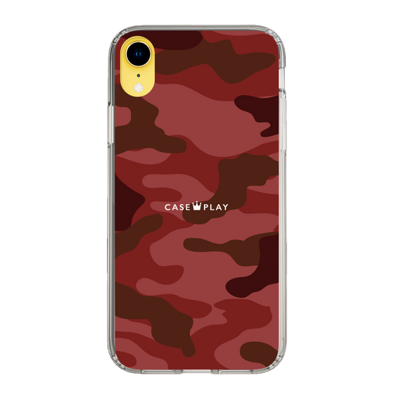 スリムプロテクションケース［ Camouflage - Red ］