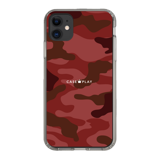 スリムプロテクションケース［ Camouflage - Red ］