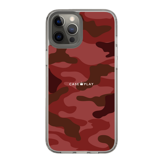 スリムプロテクションケース［ Camouflage - Red ］