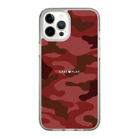 スリムプロテクションケース［ Camouflage - Red ］