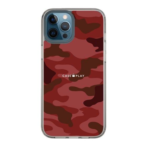 スリムプロテクションケース［ Camouflage - Red ］