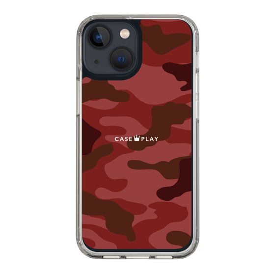 スリムプロテクションケース［ Camouflage - Red ］