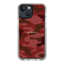 スリムプロテクションケース［ Camouflage - Red ］