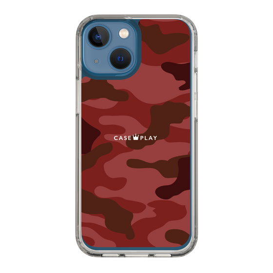 スリムプロテクションケース［ Camouflage - Red ］