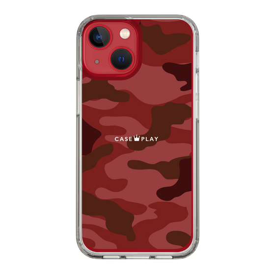 スリムプロテクションケース［ Camouflage - Red ］