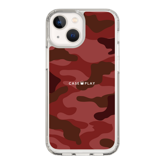 スリムプロテクションケース［ Camouflage - Red ］