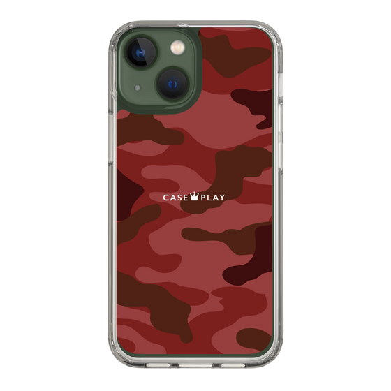 スリムプロテクションケース［ Camouflage - Red ］