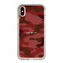 スリムプロテクションケース［ Camouflage - Red ］