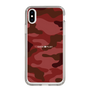 スリムプロテクションケース［ Camouflage - Red ］