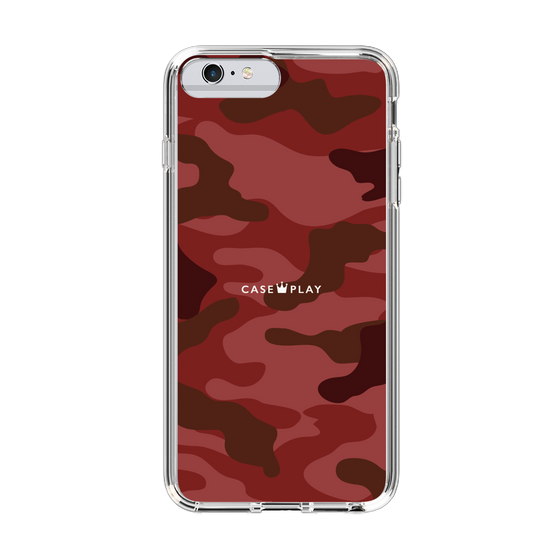 スリムプロテクションケース［ Camouflage - Red ］