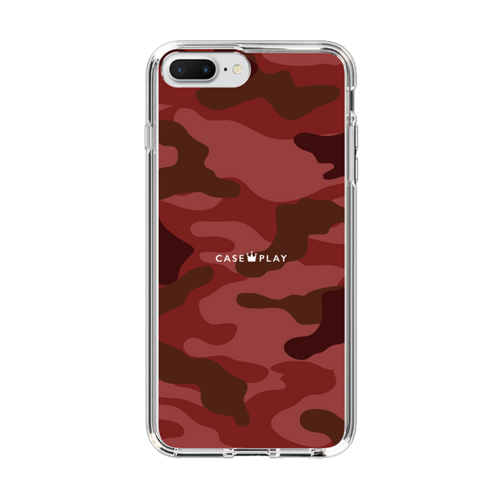 スリムプロテクションケース［ Camouflage - Red ］