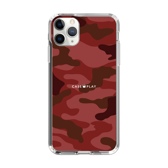 スリムプロテクションケース［ Camouflage - Red ］