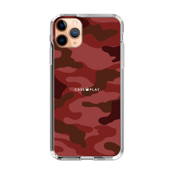 スリムプロテクションケース［ Camouflage - Red ］