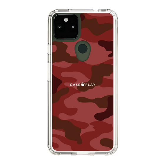 スリムプロテクションケース［ Camouflage - Red ］