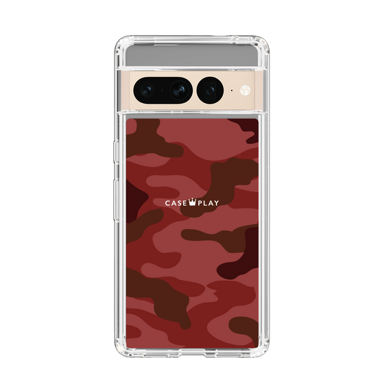 スリムプロテクションケース［ Camouflage - Red ］