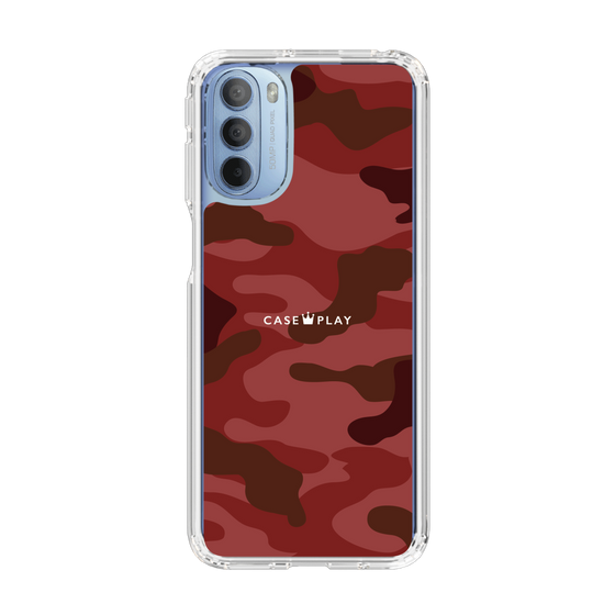 スリムプロテクションケース［ Camouflage - Red ］