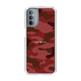 スリムプロテクションケース［ Camouflage - Red ］