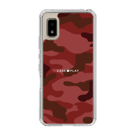 スリムプロテクションケース［ Camouflage - Red ］