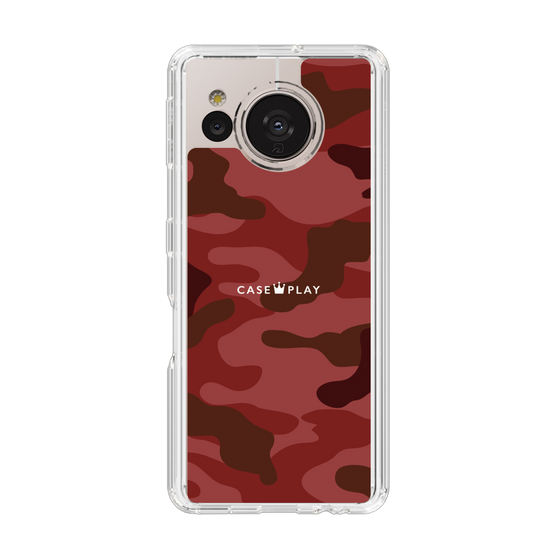 スリムプロテクションケース［ Camouflage - Red ］