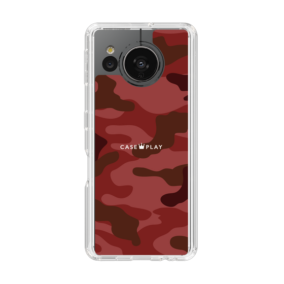 スリムプロテクションケース［ Camouflage - Red ］