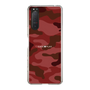 スリムプロテクションケース［ Camouflage - Red ］