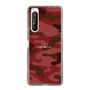 スリムプロテクションケース［ Camouflage - Red ］