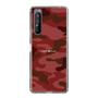 スリムプロテクションケース［ Camouflage - Red ］