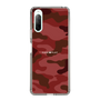 スリムプロテクションケース［ Camouflage - Red ］