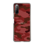 スリムプロテクションケース［ Camouflage - Red ］