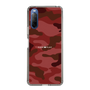 スリムプロテクションケース［ Camouflage - Red ］