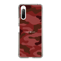 スリムプロテクションケース［ Camouflage - Red ］