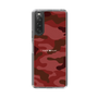 スリムプロテクションケース［ Camouflage - Red ］