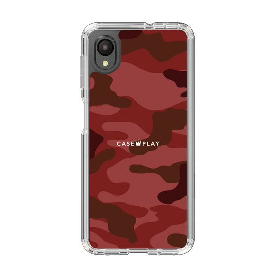 スリムプロテクションケース［ Camouflage - Red ］