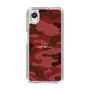 スリムプロテクションケース［ Camouflage - Red ］