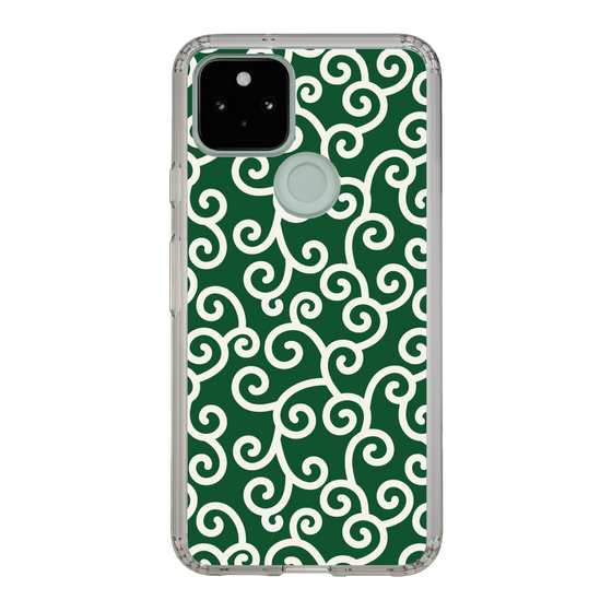スリムプロテクションケース［ 唐草模様 - Green ］